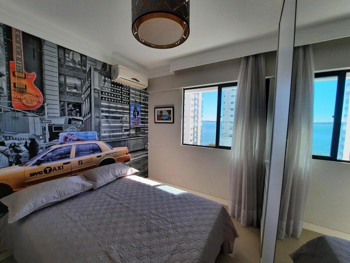 3 SUITES LINDA VISTA DA ORLA DE BC a 50M da PRAIA Balneario Camboriu Exterior foto