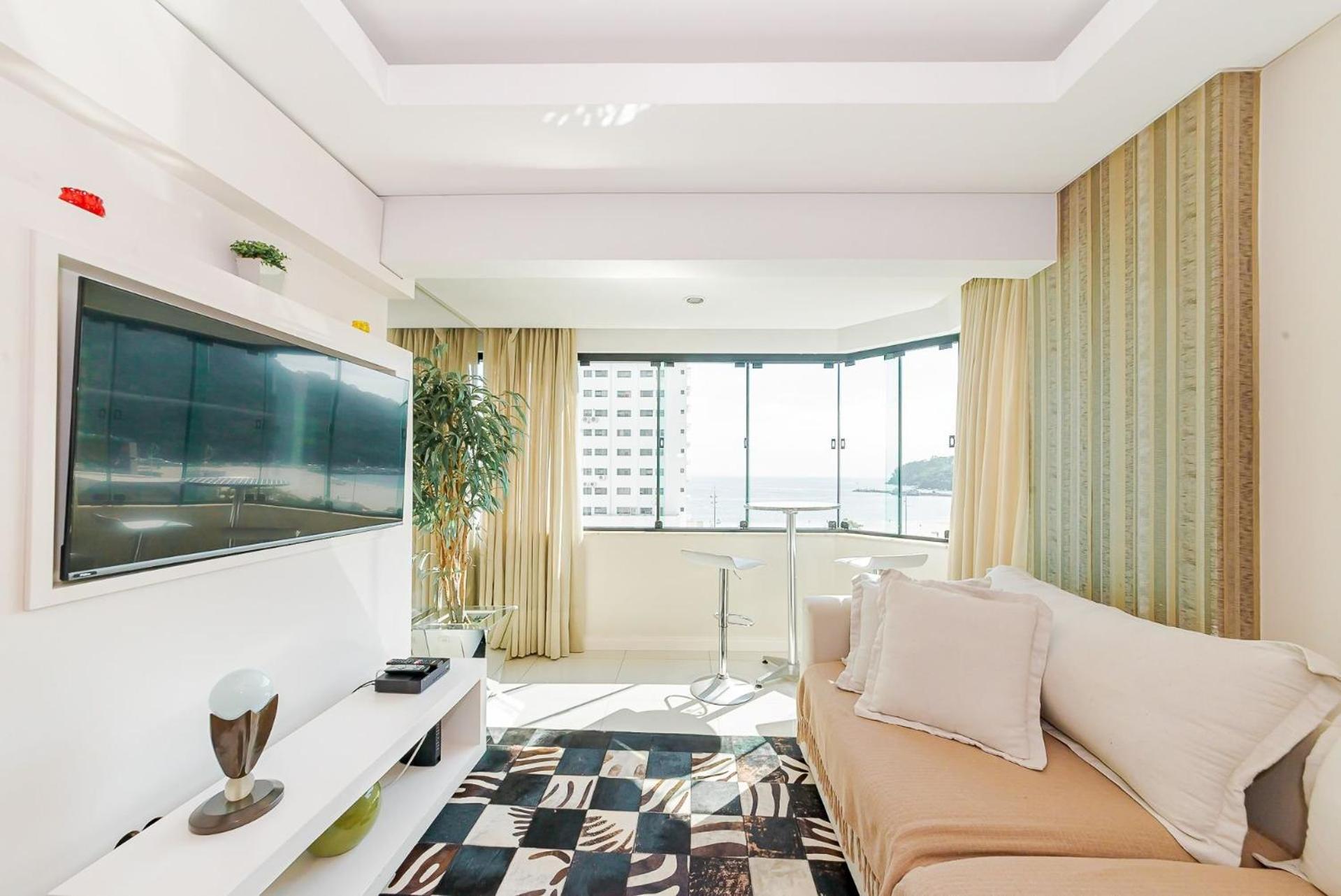 3 SUITES LINDA VISTA DA ORLA DE BC a 50M da PRAIA Balneario Camboriu Exterior foto